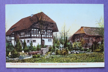 Ansichtskarte AK Mannheim 1907 Jubiläums Ausstellung  Schwarzwaldhaus